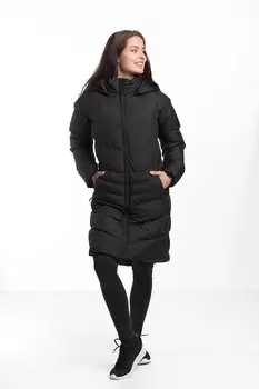 Зимняя куртка Fia с капюшоном Cygnus, черный