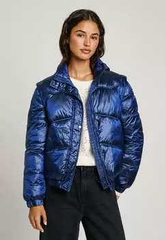 Зимняя куртка FLORA Pepe Jeans, синий