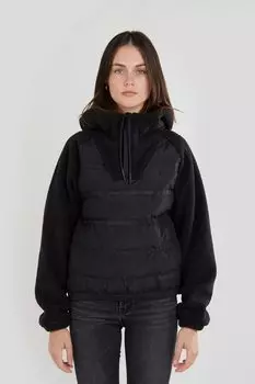 Зимняя куртка Frila с капюшоном и флисовыми вставками Fundango, черный