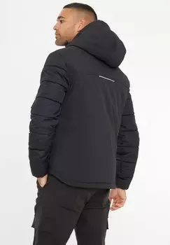 Зимняя куртка GANNON Threadbare, черный