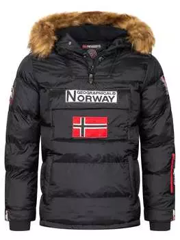 Зимняя куртка Geographical Norway Windbreaker, черный
