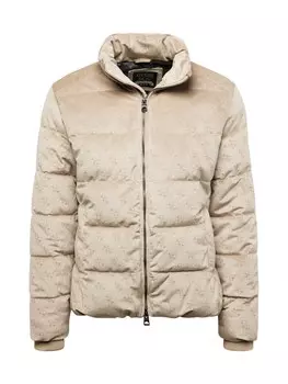 Зимняя куртка Guess, бежевый/песочный
