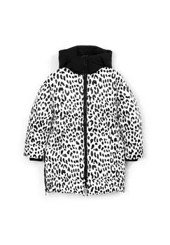 Зимняя куртка Gulliver, черно-белая