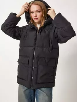 Зимняя куртка Happiness stanbul Winter Jacket, черный