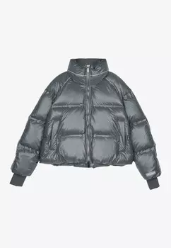 Зимняя куртка HENRA CRUSHED GLOSSY OVERSIZED RAGLAN PUFFER JACKET Pegador, темно-серый