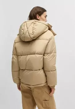 Зимняя куртка HUGO, бежевый
