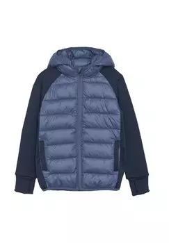 Зимняя куртка Hybrid W Hood Color Kids, синий