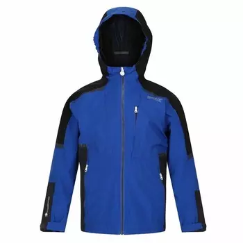 Зимняя куртка Hydrate VI для походов/туризма/трекинга Kids SurfSpry/Blk Водонепроницаемая REGATTA, цвет blau