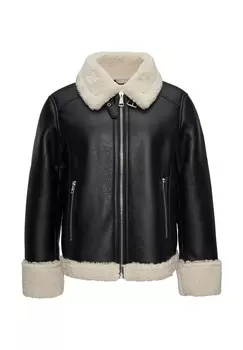 Зимняя куртка IM AVIATOR-STIL MIT SCHNALLENDETAIL s.Oliver, черный