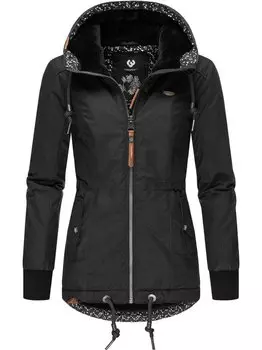 Зимняя куртка им данка Ragwear, черный