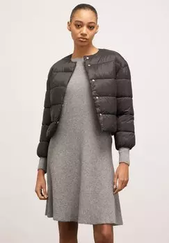 Зимняя куртка IMBOTTITO CON CINTURA Motivi, цвет nero