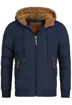 Зимняя куртка INDICODE JEANS Winter Jacket Adeline, темно-синий