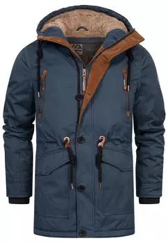 Зимняя куртка INDICODE JEANS Winter Jacket Gillespie, темно-синий