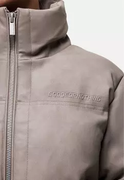 Зимняя куртка INTETAU Good For Nothing, серо-коричневый