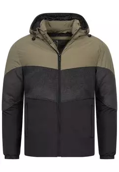 Зимняя куртка INURBAN INDICODE JEANS, темно-зеленый