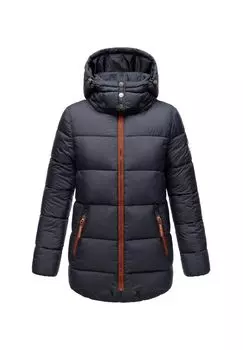 Зимняя куртка из хлопка с облаками NAVAHOO, темно-синий