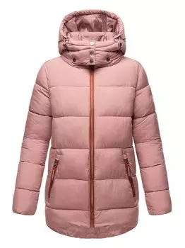 Зимняя куртка из хлопка с облаками Navahoo, розовый