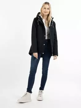 Зимняя куртка из переработанного полиэстера. Schmuddelwedda, черный