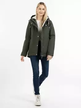 Зимняя куртка из переработанного полиэстера. Schmuddelwedda, зеленый