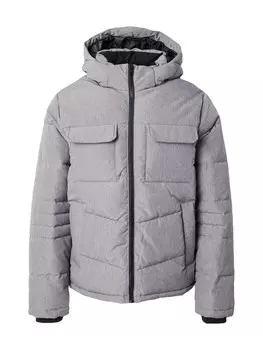 Зимняя куртка JACK & JONES JJBUILD, пятнистый серый
