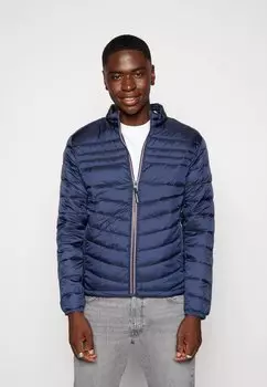 Зимняя куртка Jack & Jones JJEHERO PUFFER COLLAR, цвет navy blazer