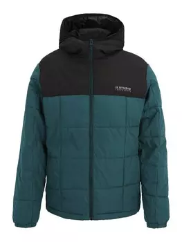 Зимняя куртка JACK & JONES Winter Jacket BEN, цвет dark green/black