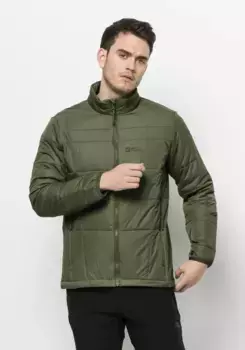 Зимняя куртка Jack Wolfskin "BERGLAND INS JKT M", зеленый
