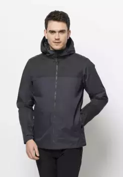 Зимняя куртка Jack Wolfskin "JASPER INS JKT M", с капюшоном, цвет Ebony