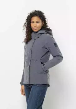 Зимняя куртка Jack Wolfskin "SNOWY PARK JKT W", с капюшоном, синий