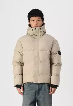 Зимняя куртка JCOALPHA PUFFER Jack & Jones, бежевый