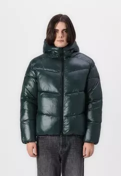 Зимняя куртка JCOREFLEX PUFFER JACKET Jack & Jones, темно-зеленый