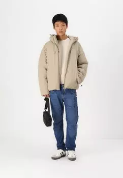 Зимняя куртка JCOTERRAIN PUFFER JACKET Jack & Jones, бежевый