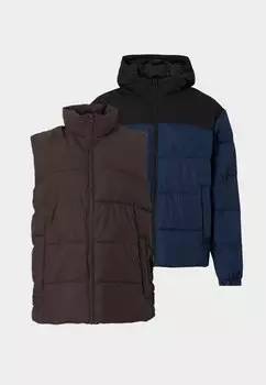 Зимняя куртка JJMOON MIX PACK ET Jack & Jones, темно-синий