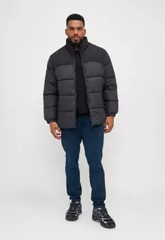 Зимняя куртка JJMOON STAND COLLAR PUFFER Jack & Jones, черный