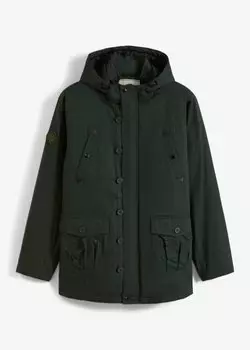 Зимняя куртка John Baner Jeanswear, зеленый