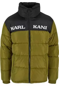 Зимняя куртка Karl Kani Retro Essential, цвет Olive/Dark green