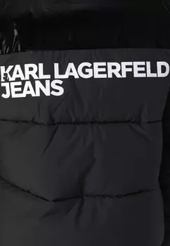 Зимняя куртка Karl Lagerfeld Jeans, черный