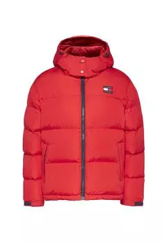 Зимняя куртка - Красный - Пуховик Tommy Jeans, красный