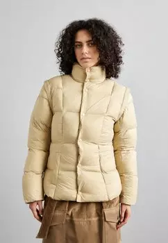 Зимняя куртка Leoni Short Padded Jacket Wood Wood, цвет dark khaki