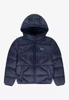 Зимняя куртка LINED PUFFER Levi's, темно-синий