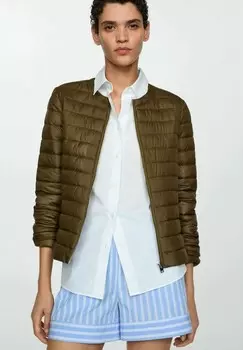 Зимняя куртка Mango, хаки