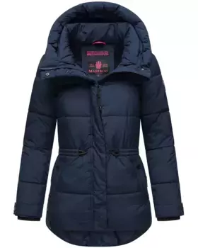 Зимняя куртка Marikoo "Акумаа" индивидуального кроя, цвет морской волны