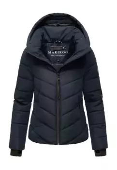 Зимняя куртка Marikoo "Samuiaa XVI", с капюшоном, цвет морской волны