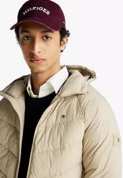Зимняя куртка MIX QUILT HOODED Tommy Hilfiger, бежевый