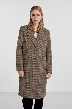 Пальто PIECES, разноцветный