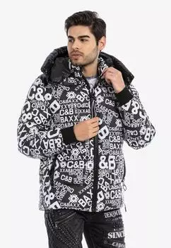 Зимняя куртка модного дизайна CIPO & BAXX, черный