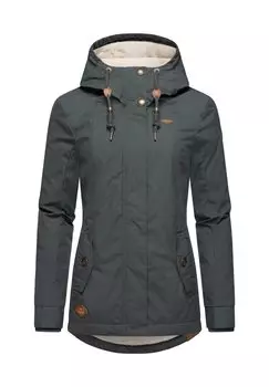 Зимняя куртка MONADE Ragwear, темно-серый/меланж