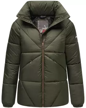 Зимняя куртка NAVAHOO Winter Jacket Schokolina, оливковый