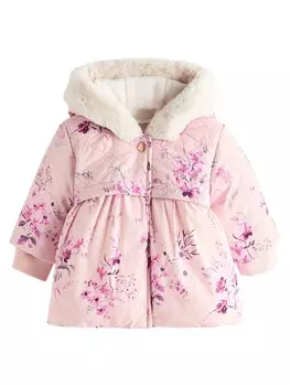 Зимняя куртка Next, розовый