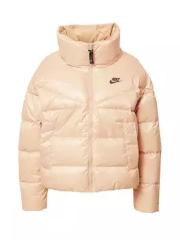 Зимняя куртка Nike, пудра
